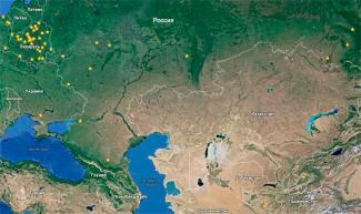 география поставок компании