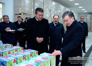 Президент Республики Узбекистан лично ознакомился с одним из наших объектов